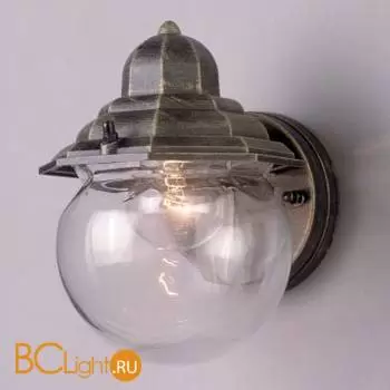 Настенный уличный светильник Orion Leuchten AL 11K/2461/A2 Patina (Glas klar)